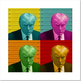 Donald Trump Mugshot Posters and Art